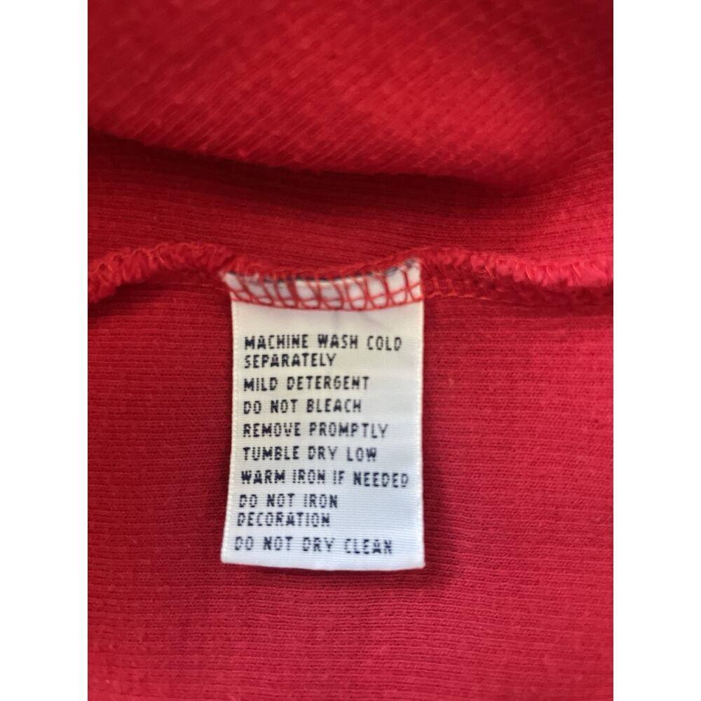 Polo Ralph Lauren Estate Rib Quarter Zip Mock Neck Pullover Sweater Med Red - Picture 7 of 12